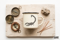 Vintage Scorpion Illustration Graphic, Retro Desert Bug Product Image 3