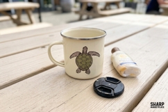 Vintage Sea Turtle Illustration, Coastal Wildlife Graphic, Product Image 2