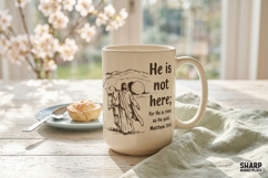 He Is Not Here For He Is Risen, As He Said. Matthew 28:6 Product Image 4