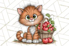 Halloween Farmhouse Animals Clipart, Farm Animal Clipart Product Image 5