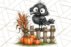 Halloween Farmhouse Animals Clipart, Farm Animal Clipart Product Image 5