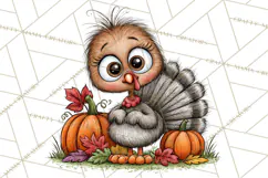 Halloween Farmhouse Animals Clipart, Farm Animal Clipart Product Image 5
