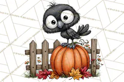 Halloween Farmhouse Animals Clipart, Farm Animal Clipart Product Image 3