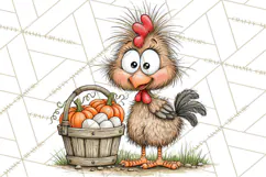 Halloween Farmhouse Animals Clipart, Farm Animal Clipart Product Image 5