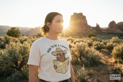 How To Be a Cowboy PNG, Retro Western Shirt PNG, Cowboy Product Image 4