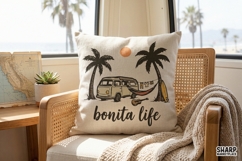 Bonita Life PNG, Summer PNG, Trendy PNG, Beach Camper Van Product Image 4