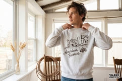 Long Live American Farmers, PNG Designs For Western Shirt Product Image 2