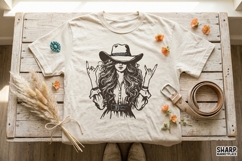 Rebel Cowgirl PNG, Western PNG, Trendy PNG, Vintage Country Product Image 3
