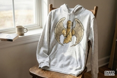 Broken Angel Statue PNG, Greek Sculpture Winged Bust Product Image 3