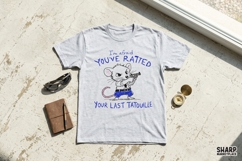 I'm Afraid You've Ratted Your Last Tatouille PNG Designs, Product Image 4
