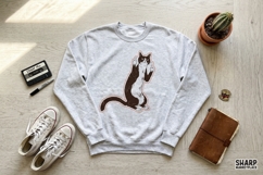 Rude Tuxedo Cat Flipping Claws, Shirt PNG With Funny PNG Product Image 4