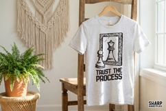 Trust The Process PNG, Motivational Chess Printable, Queen Product Image 3