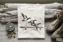 Duck Flight Shirt PNG, Trendy PNG, Hunting PNG Design With Product Image 2