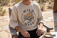 Wild West PNG Design, Vintage Western Digital Download, Product Image 3