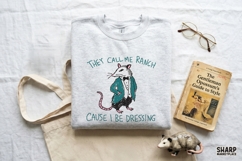 They Call Me Ranch Cause I Be Dressing Rat Tuxedo Graphic, Product Image 5