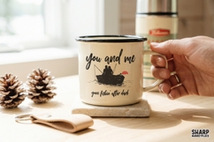 You And Me Gone Fishin' After Dark Fishing PNG Couple Boat Product Image 3