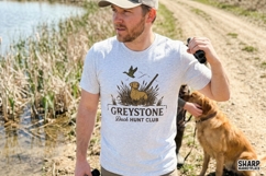 Greystone Duck Hunt Club Western PNG, Shirt PNG, Hunting Product Image 3