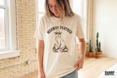 Meowdy Partner Cat Cowboy PNG, Western Png, Cowgirl Png, Product Image 4