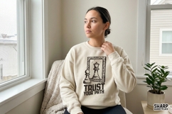 Trust Your Path PNG, Trendy PNG, Shirt PNG Chess Mirror Product Image 2