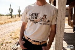Layin' Low Where Cactus Grow Western PNG, Trendy PNG Product Image 2