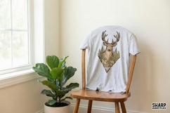 Deer PNG, Woodland Animal Design, Nature Forest Tee Digital Product Image 3