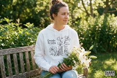 Consider the Lilies PNG, Matthew 6:28 Bible Verse Shirt Product Image 3