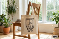 Just One More Chapter PNG, Cute Pug Reading Book Digital Product Image 4