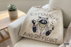 Expensive And Difficult, PNG Designs For Bougie Raccoon Product Image 4
