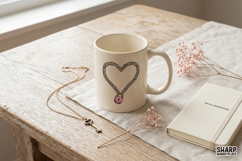 Chain Heart Lock Illustration, Heart PNG For Valentine Love Product Image 4