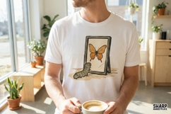Transformation Butterfly PNG, Motivational T Shirt Design, Product Image 4