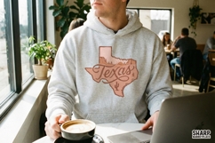 Texas PNG Design, Desert Sunset Western Graphic, Vintage Product Image 3