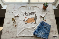 Arizona PNG, Western PNG, Trendy PNG, Desert Cactus Mesa Product Image 2