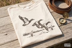 Duck Flight Shirt PNG, Trendy PNG, Hunting PNG Design With Product Image 3
