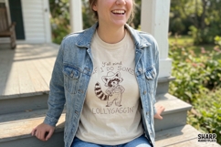 Y'all Mind If I Do Some Lollygaggin' Funny Raccoon Overalls Product Image 3