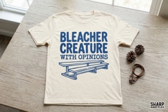Bleacher Creature With Opinions PNG, Sports Fan Digital Product Image 2