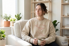 Hang Up There It Gets Worse Cat PNG, Funny Shirt, Trendy Product Image 3