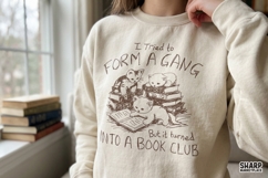 I Tried To Form A Gang But It Turned Into A Book Club Cute Product Image 2
