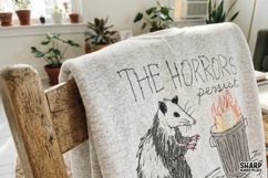 The Horrors Persist But So Do I, PNG Designs For Funny Product Image 4