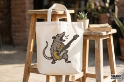 Rocking Opossum Trendy PNG, Shirt PNG, Funny PNG, Guitar Product Image 4