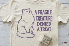 A Fragile Creature Denied A Treat PNG, Funny Cat Digital Product Image 2