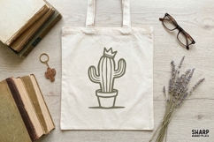 Soft Heart Sharp Boundaries PNG Design, Empowering Cactus Product Image 3