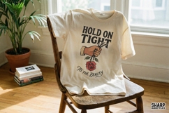 Hold On Tight To The Beauty PNG, Motivational Rose Art Product Image 2