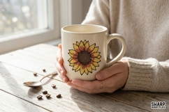 Sunflower Bloom, Sunflower PNG, Flowers PNG, Trendy PNG, Product Image 5