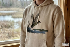 Fall PNG, Trendy PNG, Shirt PNG, Vintage Mallard Duck Product Image 4