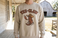 Yee-Claw Western Summer Shirt, Trendy Beach Sublimation, Product Image 2