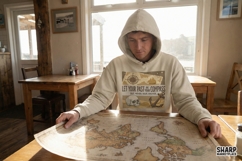 Let Your Past Be Your Compass PNG, Motivational Quote Product Image 4