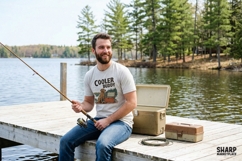 Cooler Buddy Summer PNG, Trendy PNG, Shirt PNG, Lake Dog Product Image 3