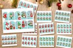 African American Christmas Gnomes Gift Tags Product Image 3