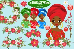 African American Girls Christmas Floral arrangements Product Image 1