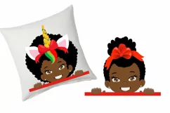 African American Peek-a-boo girls at Christmas Product Image 4
